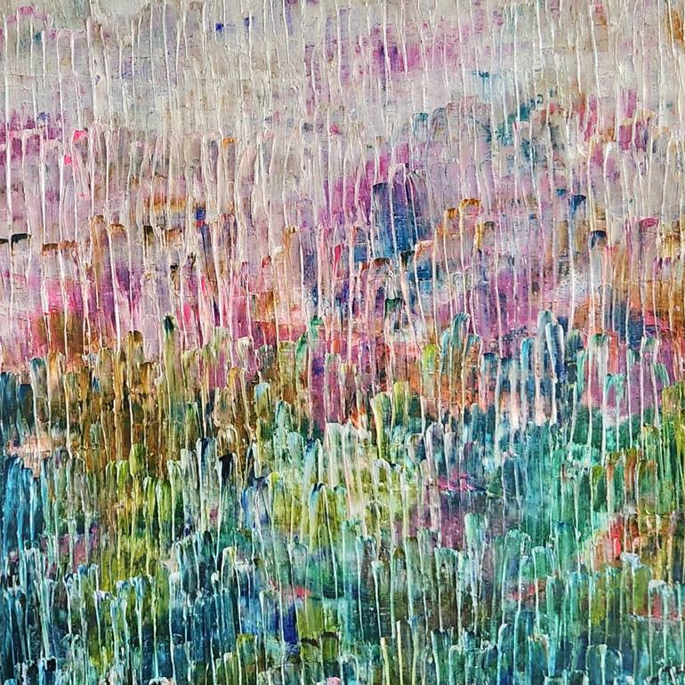 Original Abstract Landscape Painting by Natalie Uhrik