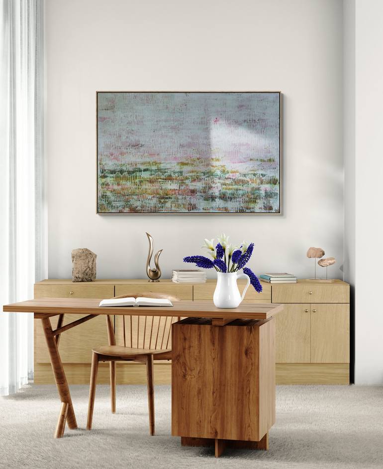 Original Abstract Landscape Painting by Natalie Uhrik