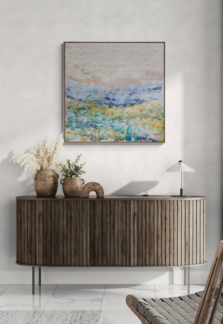 Original Minimalism Abstract Painting by Natalie Uhrik