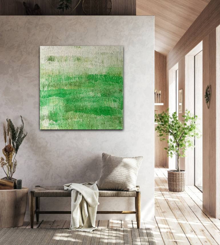 Original Minimalism Abstract Painting by Natalie Uhrik