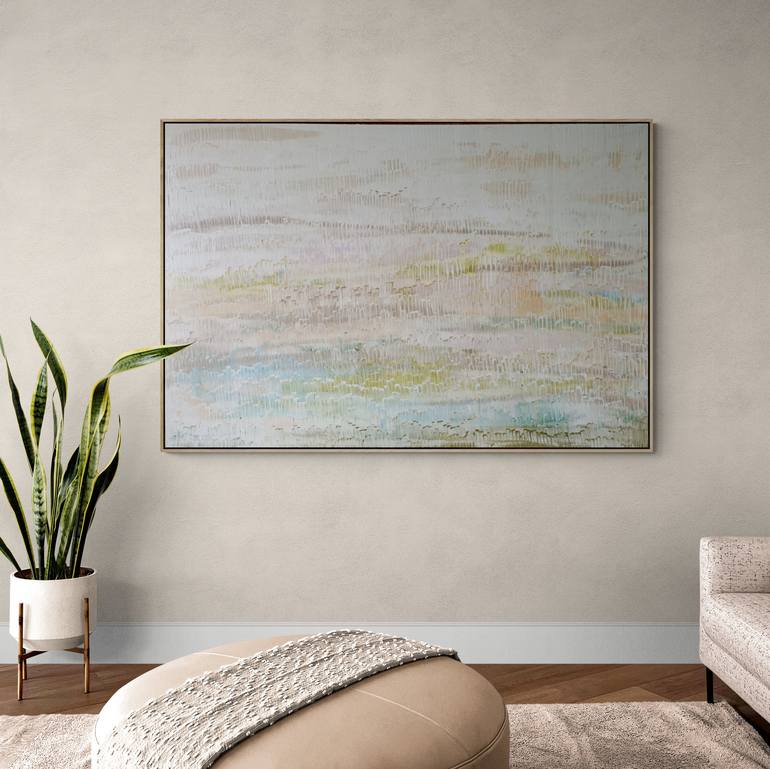 Original Abstract Landscape Painting by Natalie Uhrik