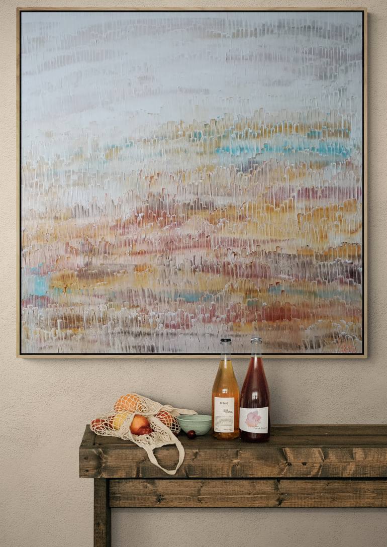 Original Abstract Landscape Painting by Natalie Uhrik