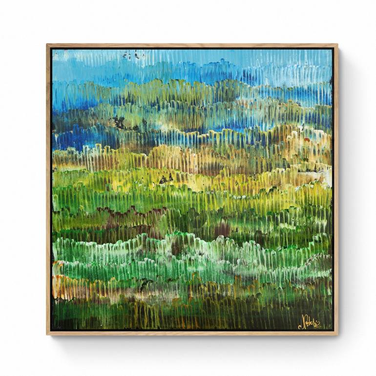 Original Abstract Landscape Painting by Natalie Uhrik