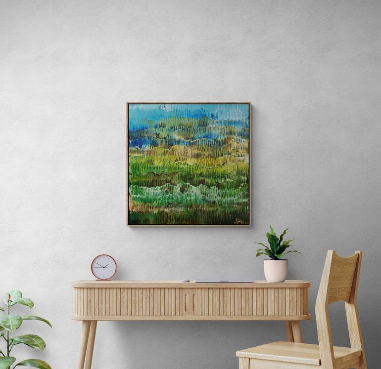 Original Abstract Landscape Painting by Natalie Uhrik