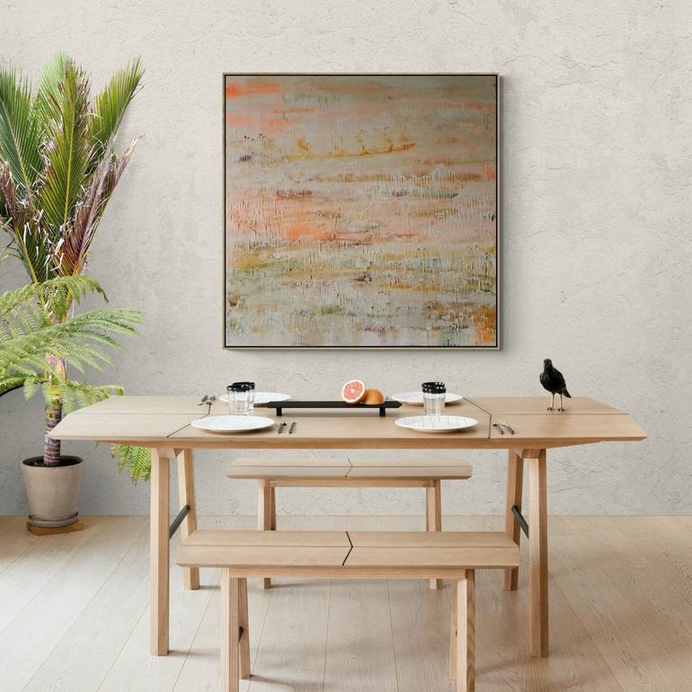 Original Minimalism Abstract Painting by Natalie Uhrik