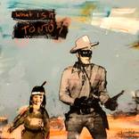 The Lone Ranger and Me by christian nicolson