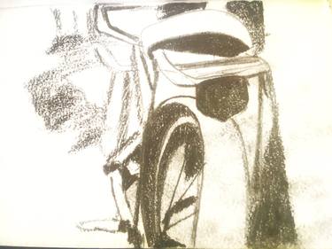 Print of Bicycle Drawings by Praveen Mancherla