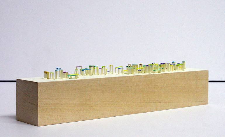 Original Conceptual Architecture Sculpture by Kyoko TAKEI