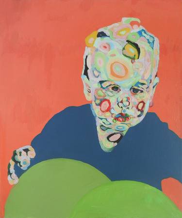 Print of Figurative Children Paintings by Victor Ursu