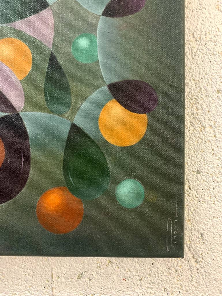 Original Abstract Science Painting by Peter Pitout