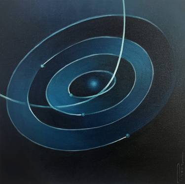 Print of Conceptual Outer Space Paintings by Peter Pitout