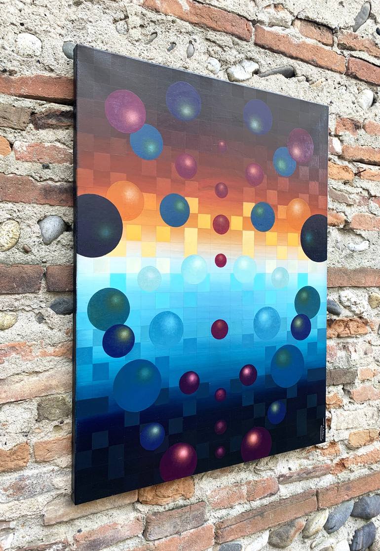 Original Science Painting by Peter Pitout