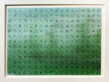 Original Abstract Expressionism Science Paintings by Peter Pitout