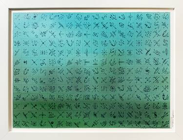 Original Abstract Expressionism Science Paintings by Peter Pitout