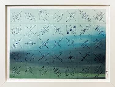 Original Abstract Expressionism Science Paintings by Peter Pitout