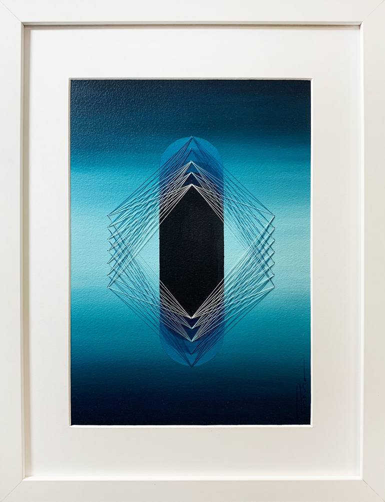 Original Abstract Science Paintings by Peter Pitout