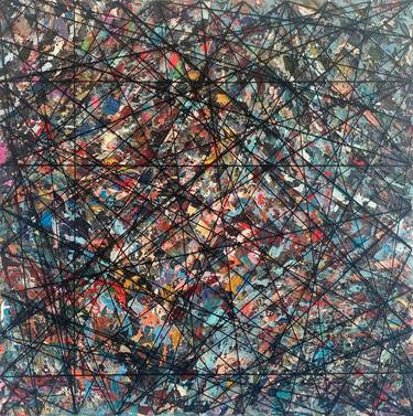 Original Abstract Science/Technology Paintings by Peter Pitout