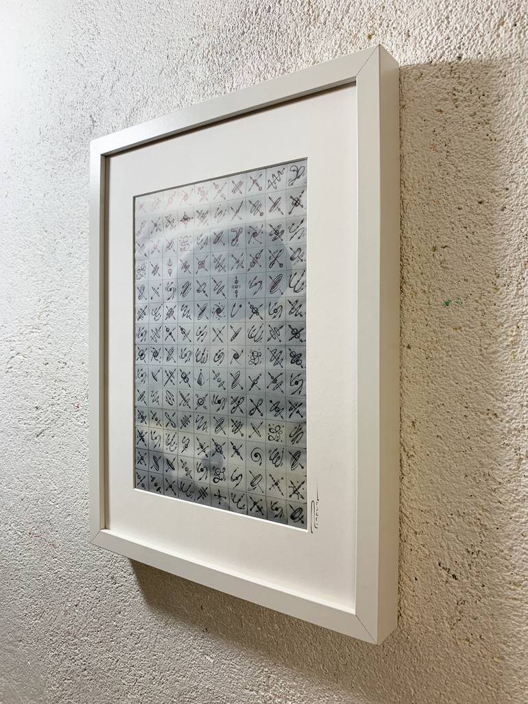 Original Abstract Science Mixed Media by Peter Pitout