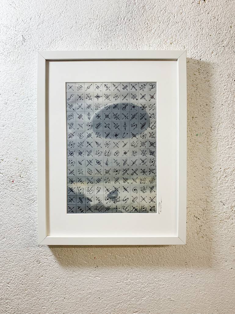 Original Abstract Science Mixed Media by Peter Pitout