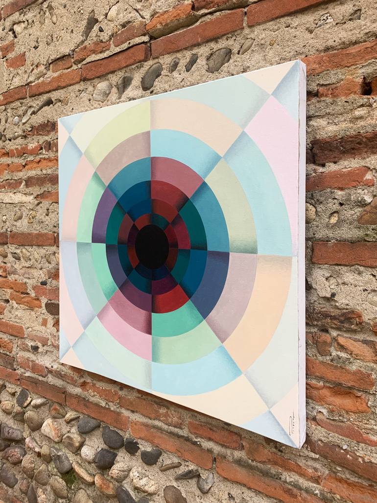 Original Abstract Science/Technology Painting by Peter Pitout