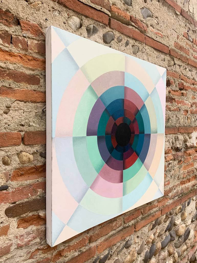 Original Abstract Science/Technology Painting by Peter Pitout