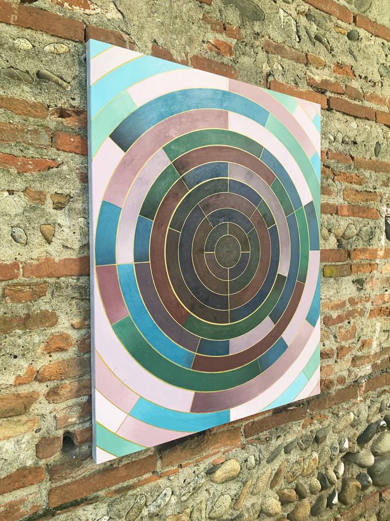 Original Abstract Science/Technology Painting by Peter Pitout