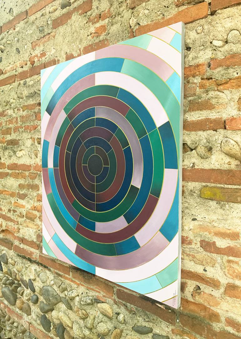 Original Abstract Science/Technology Painting by Peter Pitout