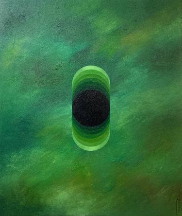 Original Abstract Science Paintings by Peter Pitout