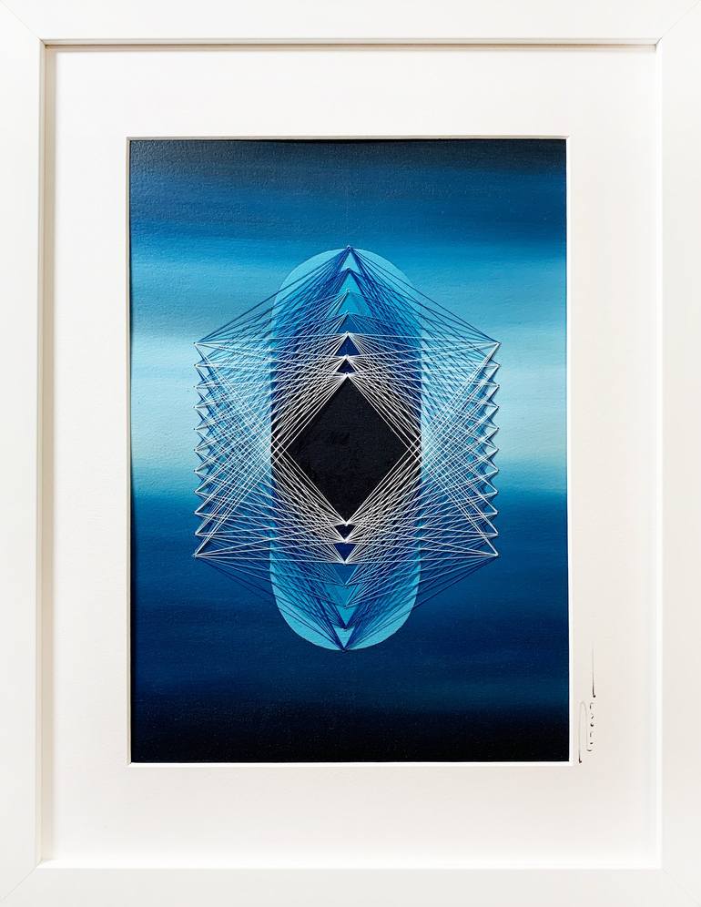 Original Abstract Science/Technology Paintings by Peter Pitout