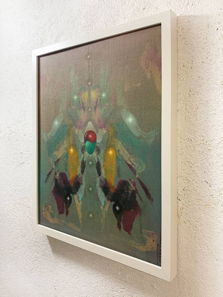 Original Contemporary Science/Technology Painting by Peter Pitout