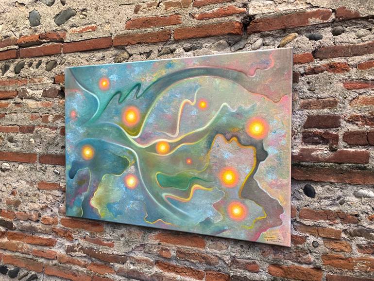 Original Abstract Nature Painting by Peter Pitout