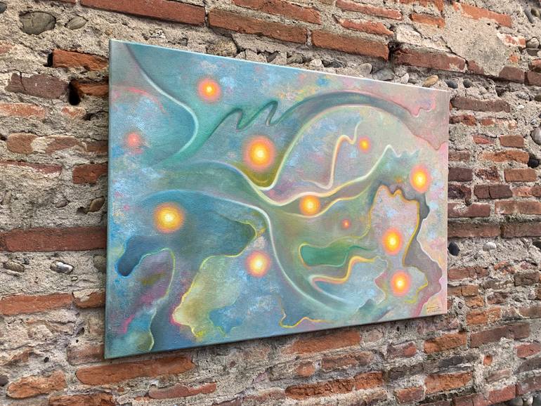 Original Abstract Nature Painting by Peter Pitout