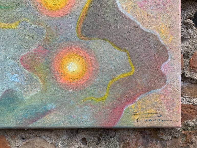 Original Abstract Nature Painting by Peter Pitout