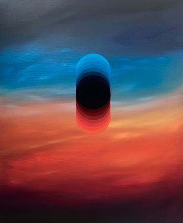 Print of Abstract Outer Space Paintings by Peter Pitout