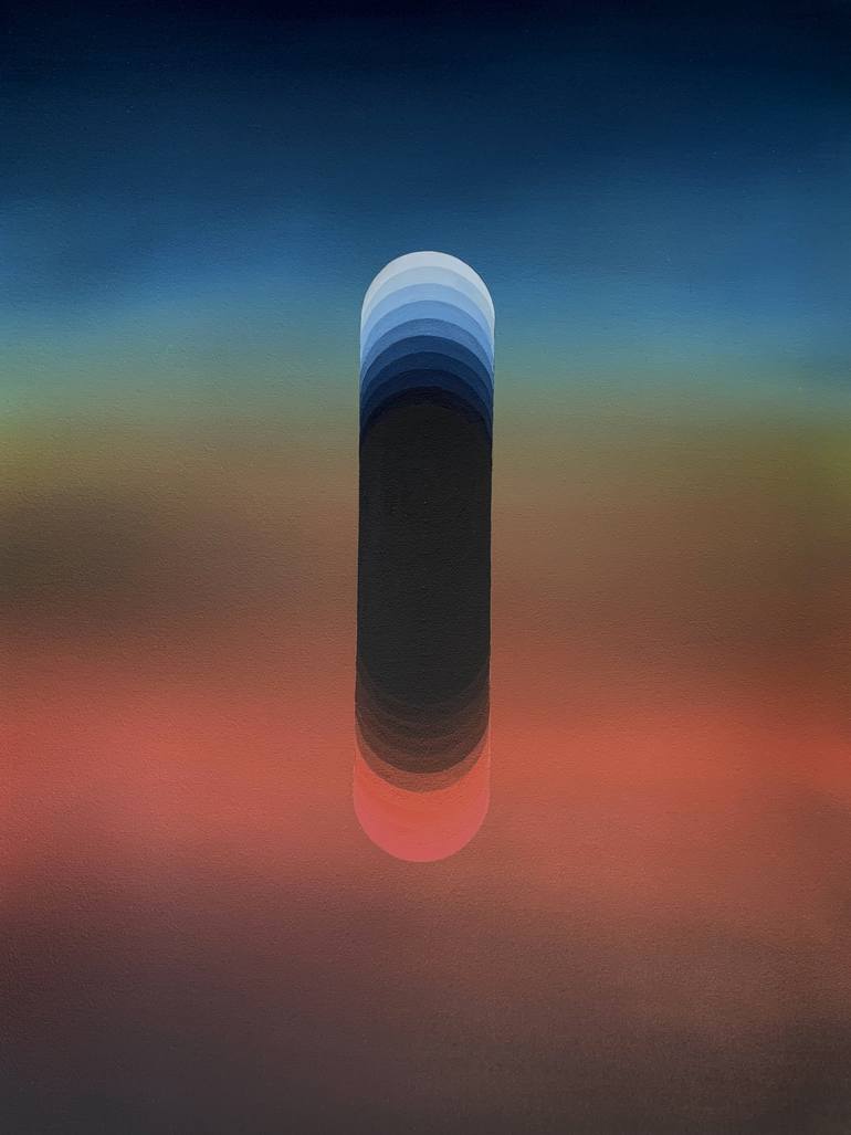 Original Abstract Science Paintings by Peter Pitout