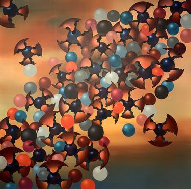 Original Science Paintings by Peter Pitout