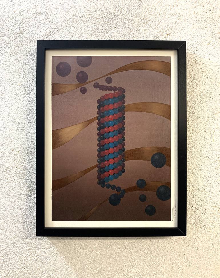Original Science Painting by Peter Pitout
