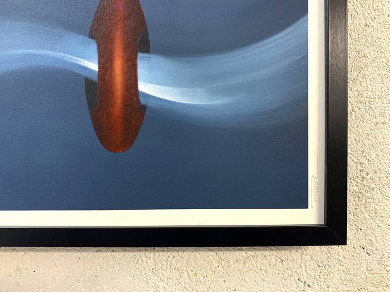 Original Abstract Science Painting by Peter Pitout