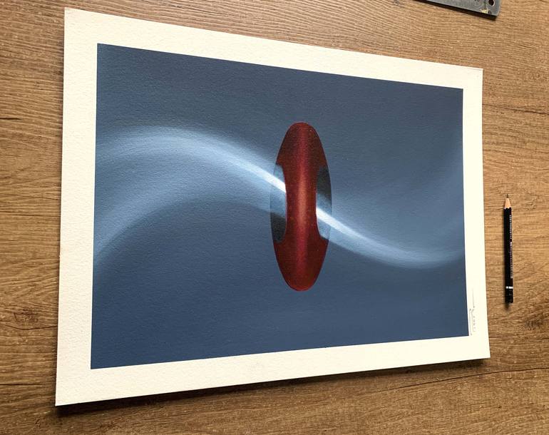 Original Science Painting by Peter Pitout