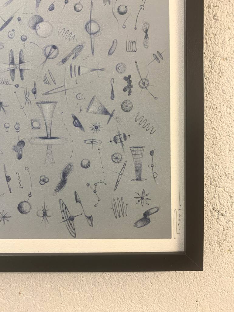 Original Science Drawing by Peter Pitout