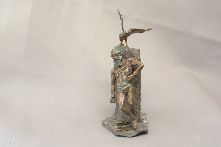 Original Figurative Classical mythology Sculpture by Angel Angelov