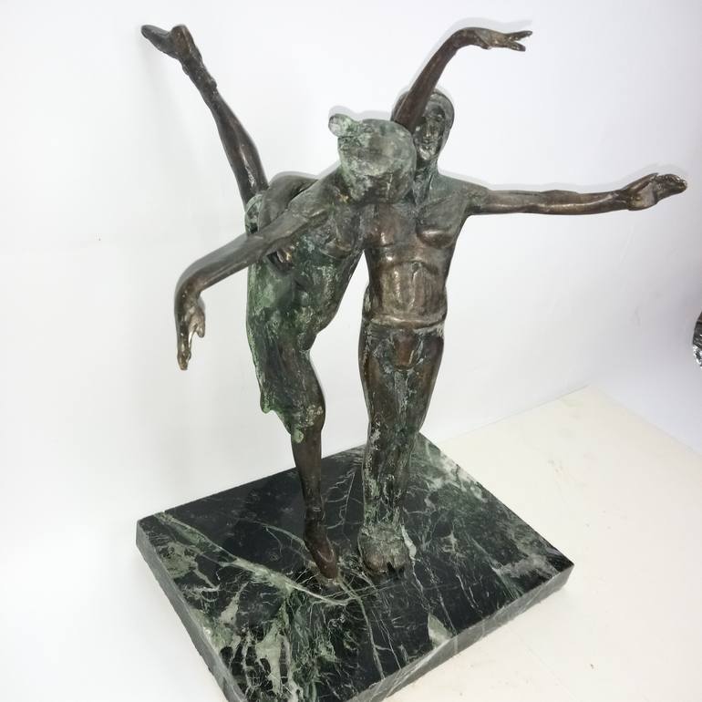 Original Figurative Body Sculpture by Angel Angelov