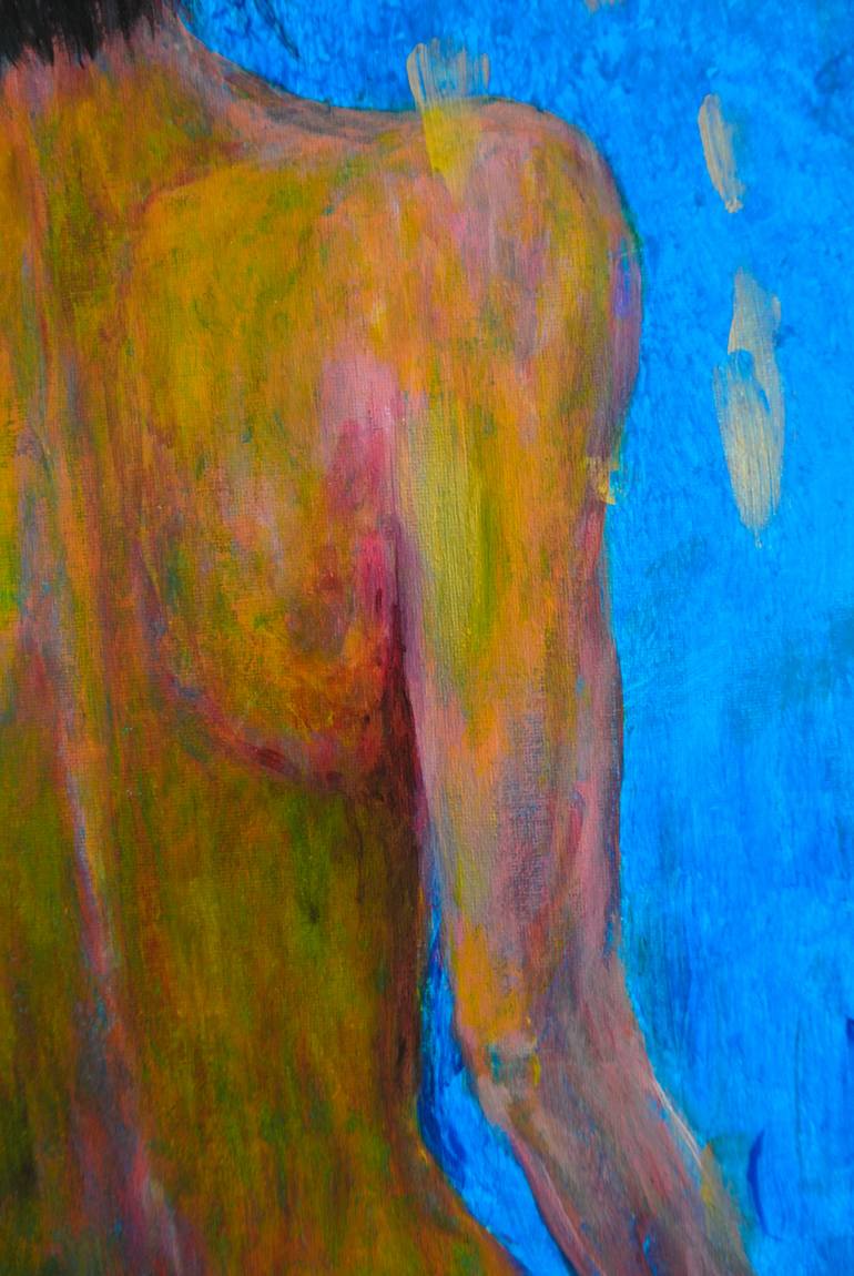 Original Figurative Water Painting by Pond Saenghiranwathana