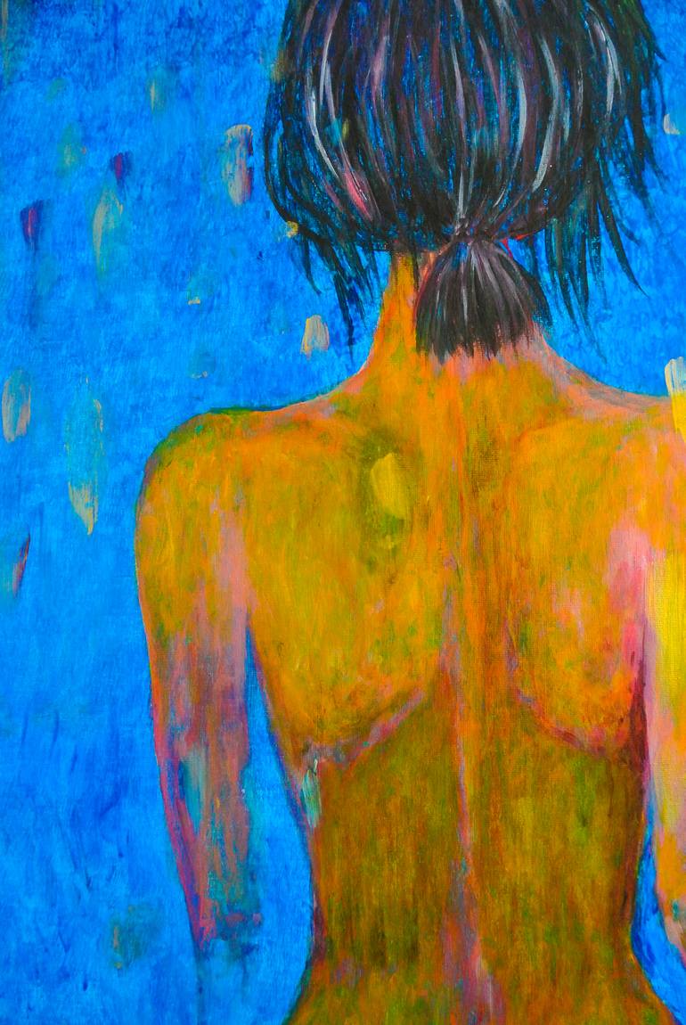 Original Figurative Water Painting by Pond Saenghiranwathana