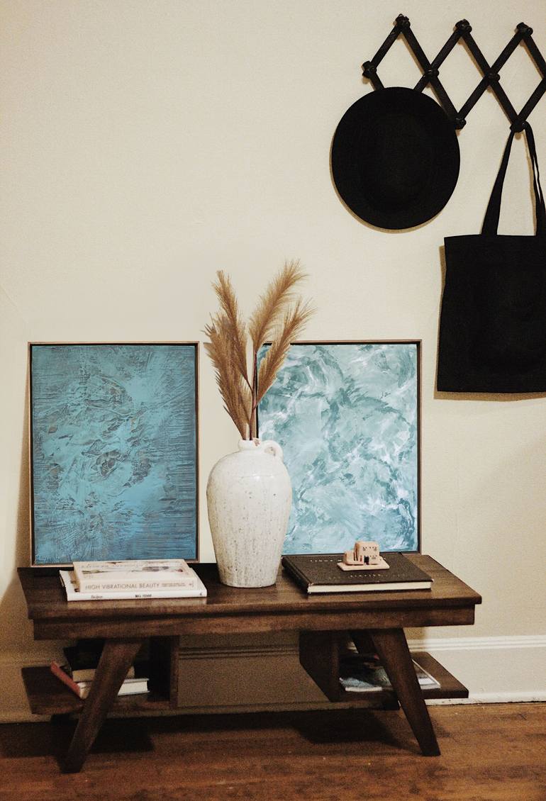 Original Abstract Expressionism Abstract Painting by Evgeniia Bova