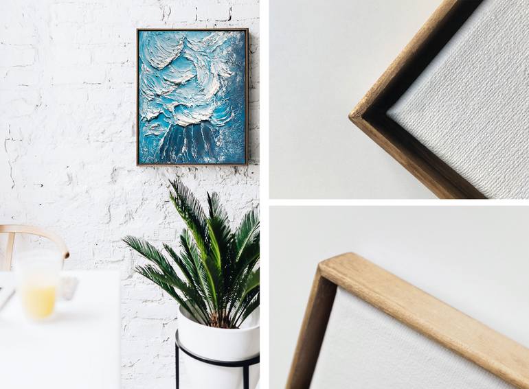 Original Abstract Expressionism Abstract Painting by Evgeniia Bova