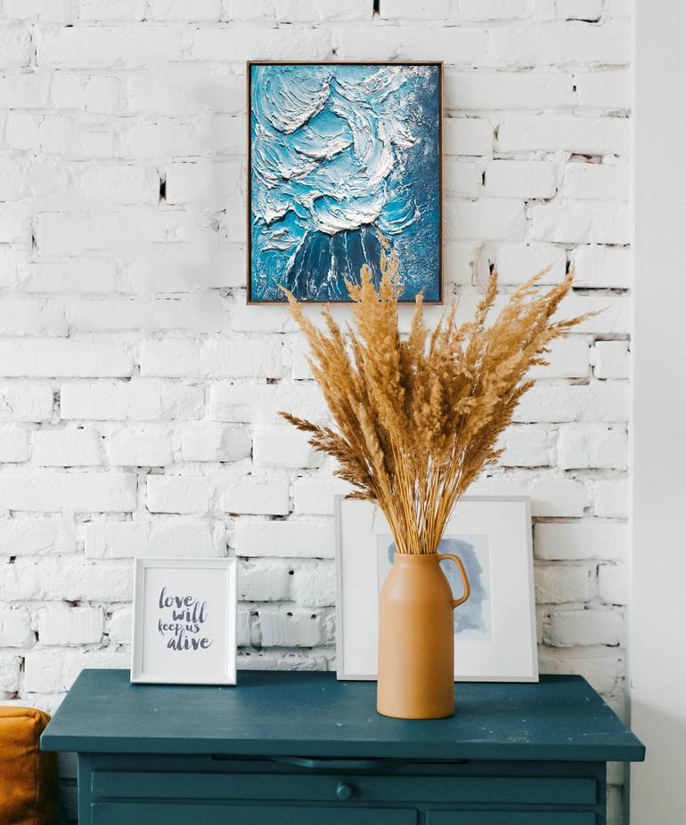 Original Abstract Expressionism Abstract Painting by Evgeniia Bova