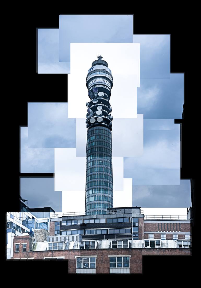 Post Office Tower (Photo joiner / montage) - Limited Edition of 1 - Print