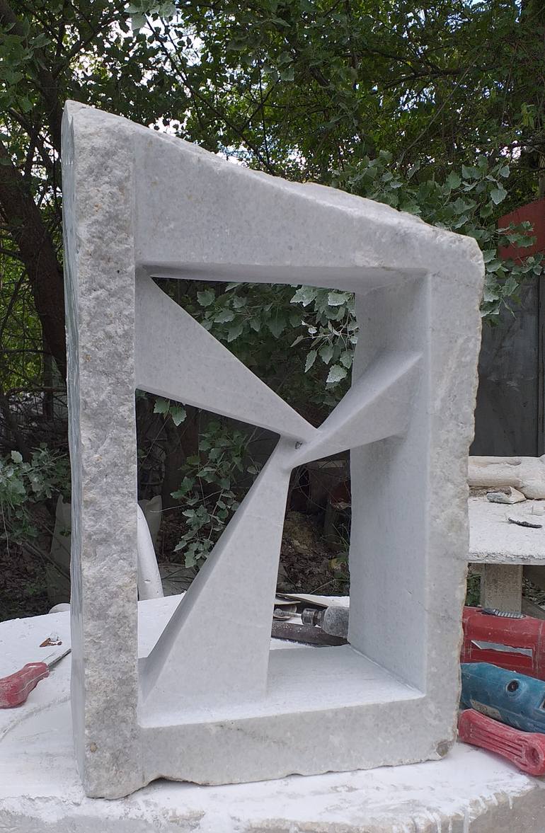 Original Contemporary Abstract Sculpture by Andrej Mitevski