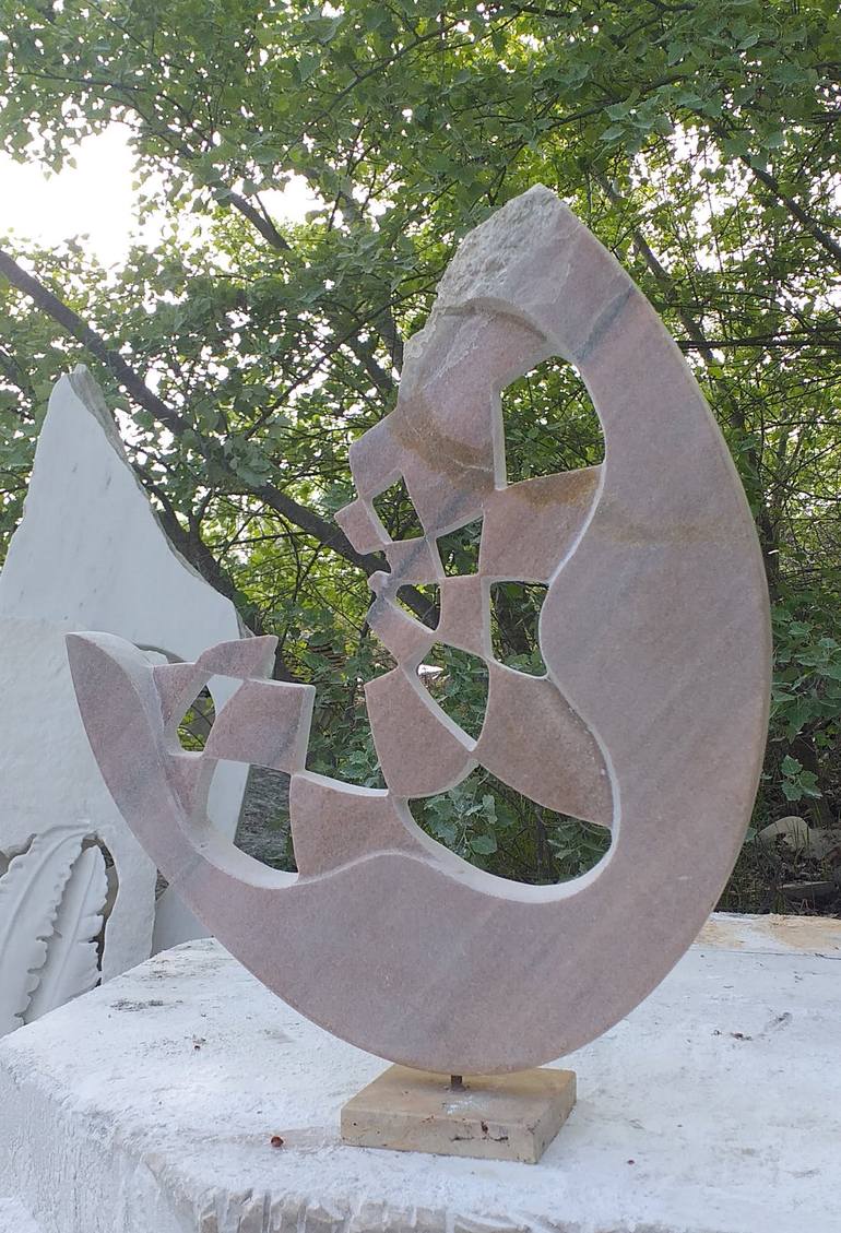Original Abstract Sculpture by Andrej Mitevski